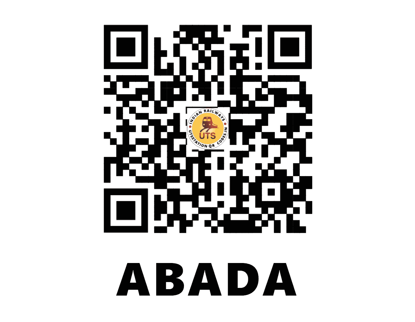 UTS QR Code for ABADA - ABB (SE - WEST BENGAL)
